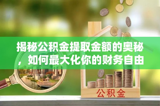 薛城揭秘公积金提取金额的奥秘，如何最大化你的财务自由