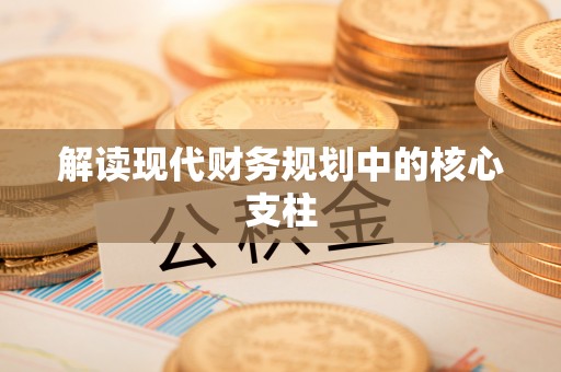 薛城解读现代财务规划中的核心支柱
