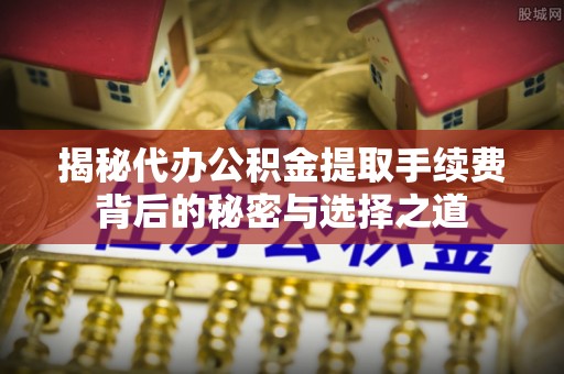 薛城揭秘代办公积金提取手续费背后的秘密与选择之道