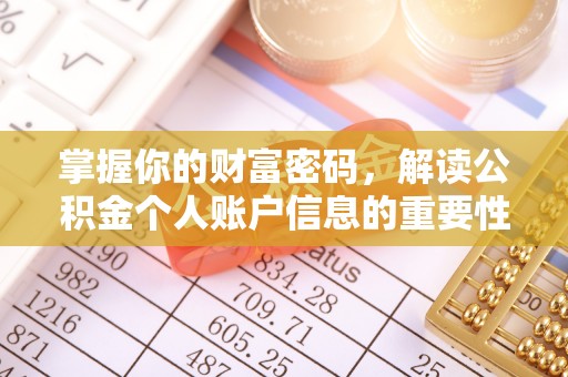 薛城掌握你的财富密码，解读公积金个人账户信息的重要性