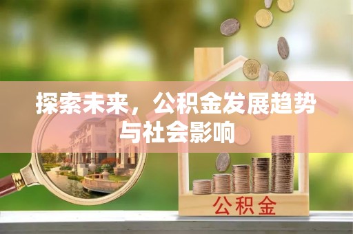 薛城探索未来，公积金发展趋势与社会影响