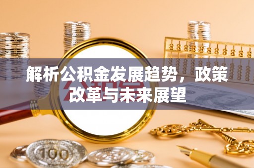 薛城解析公积金发展趋势，政策改革与未来展望