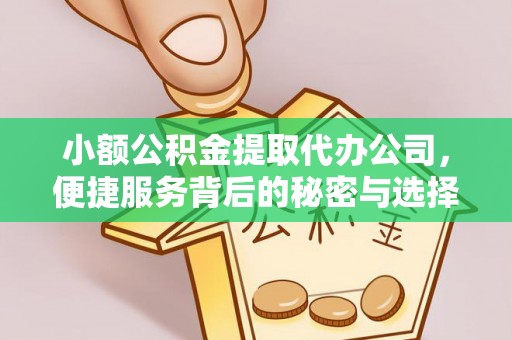 薛城小额公积金提取代办公司，便捷服务背后的秘密与选择指南