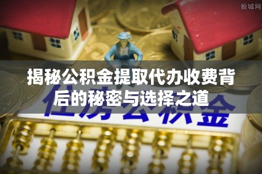 薛城揭秘公积金提取代办收费背后的秘密与选择之道