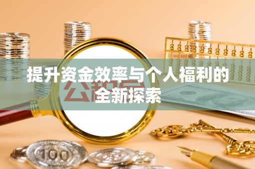 薛城提升资金效率与个人福利的全新探索