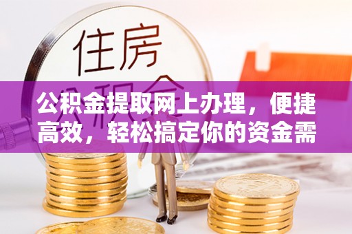 薛城公积金提取网上办理，便捷高效，轻松搞定你的资金需求